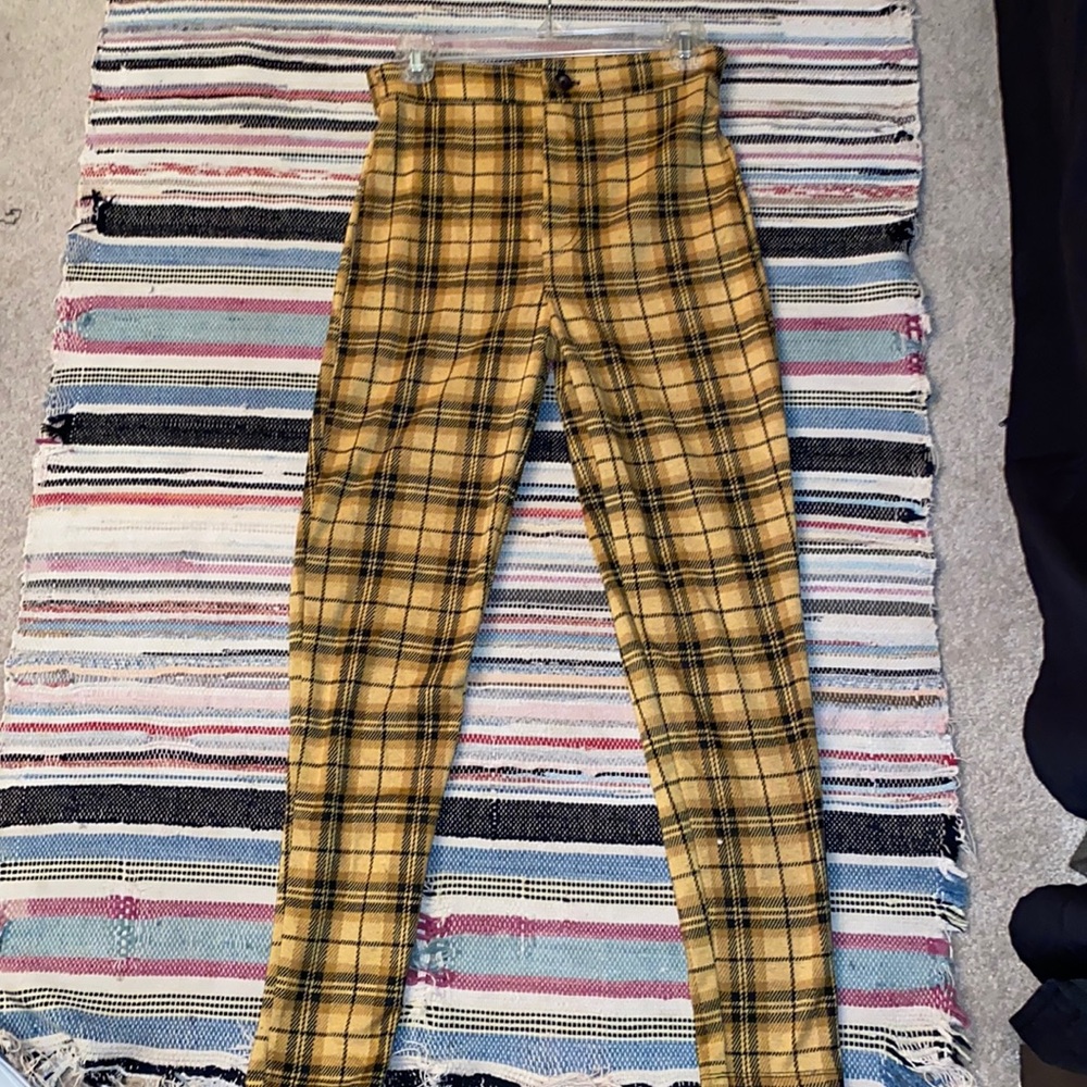 Forever 21 plaid pants (s)